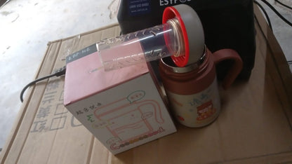 Stainless Steel Mug / Bottle Vacuum Insulated Cup with Handle & Small cup, Tumbler (550 ML)