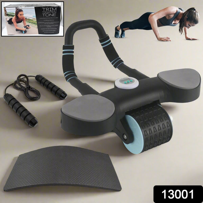 Elbow Support Roller with Timer & Skipping Rope