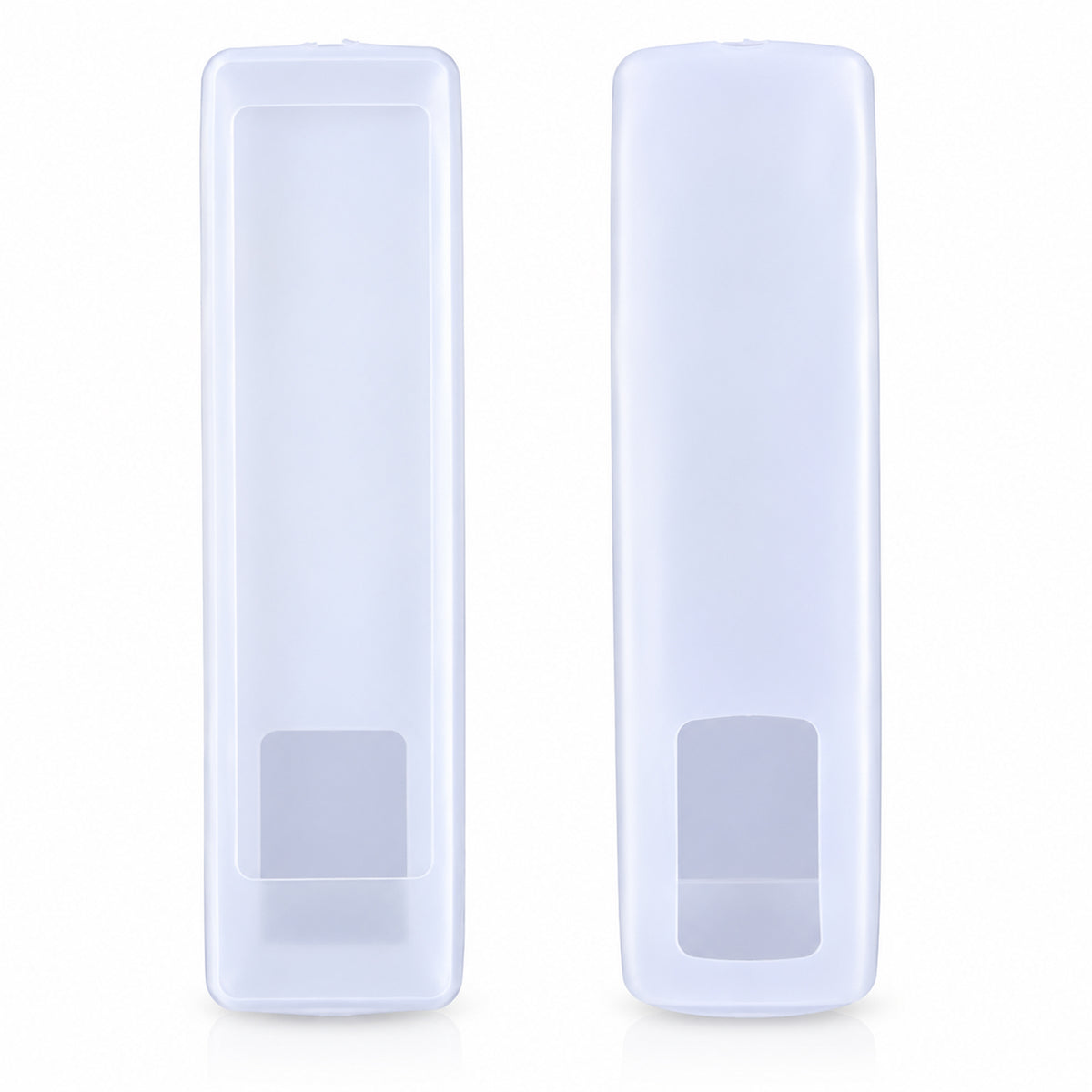 Large silicone remote control cover - white background