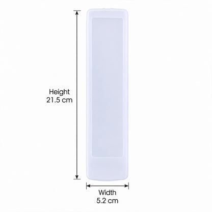 Large silicone remote control cover - dimensions