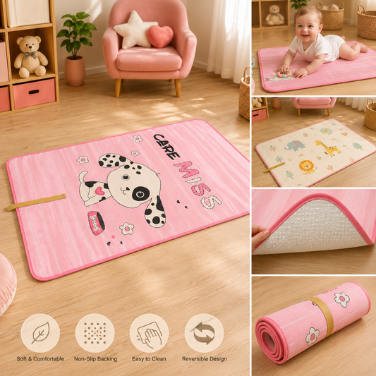 Baby Play Mat – Non-Toxic, Reversible & Large | Little Learners