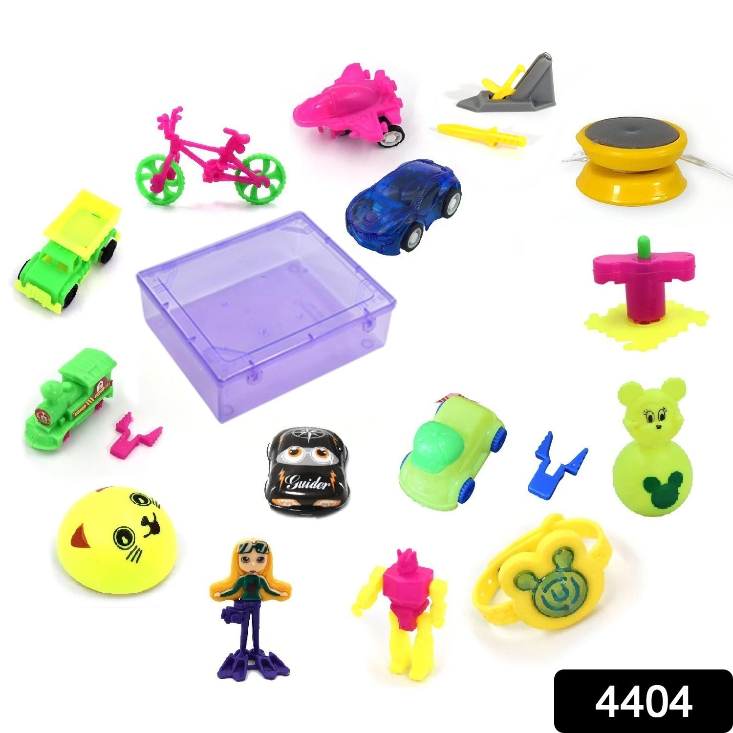 Friction Powered Baby Push & Go Toys Combo Set for Kids (Pack of 16)