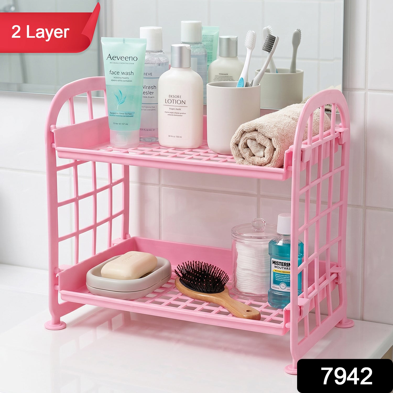 Plastic storage rack pack