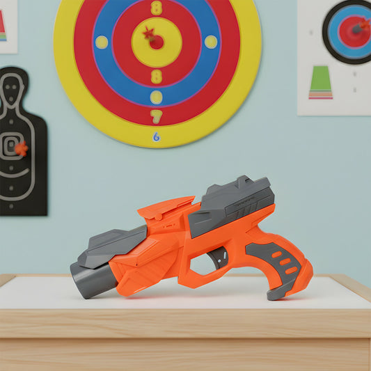 Nitro Ranger Soft Bullet Toy Gun for Kids with Foam Darts – Action Blaster Style Shooting Toy