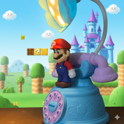 Cartoon Character LED Night Lamp for Kids Room | Decorative Table Light