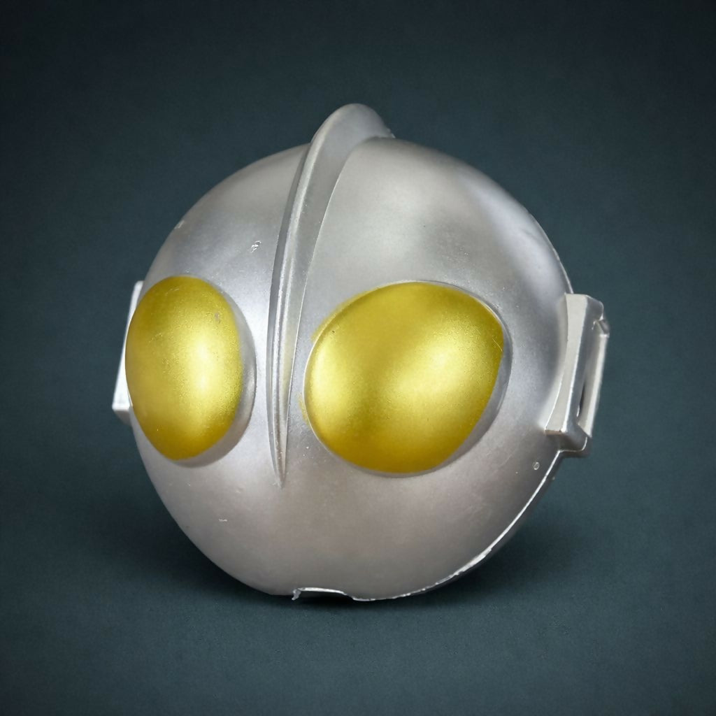Mini collectible superhero action figure from capsule toy