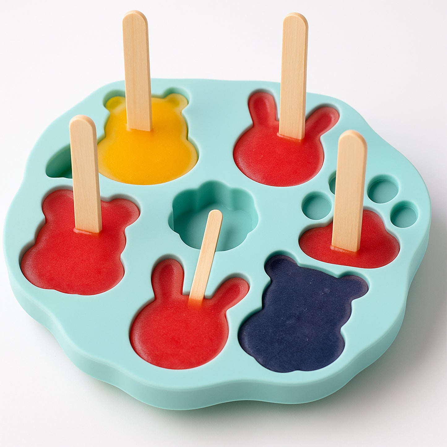 Silicone Kids Cartoon Shape Chocolate, Jelly & Candy Mold (1 Pc)