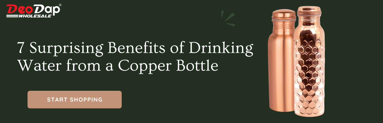 7 Surprising Benefits of Drinking Water from a Copper Bottle