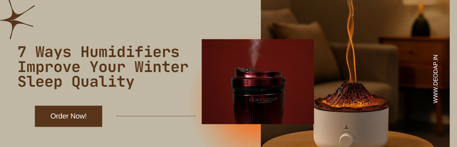 7 Ways Humidifiers Improve Your Winter Sleep Quality