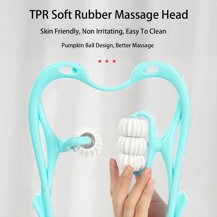 Neck & Shoulder Massager: Portable Relief for Back, Waist & More (1 Pc)