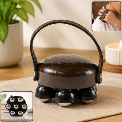 Handheld Roller Body Massager with Hand Strap for Full Body (1 Pc)