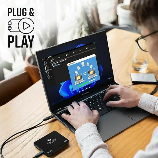 Uniteq Synclink USB-C OTG Adapter USB A Female to Type C Fast Sync