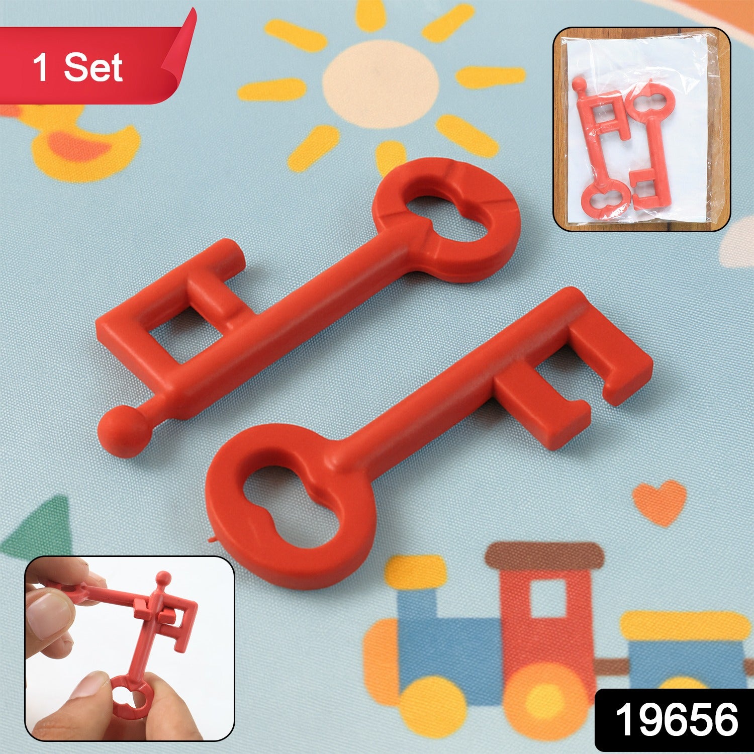 Magic Key Puzzle Set – Fun Brain Teaser Toy