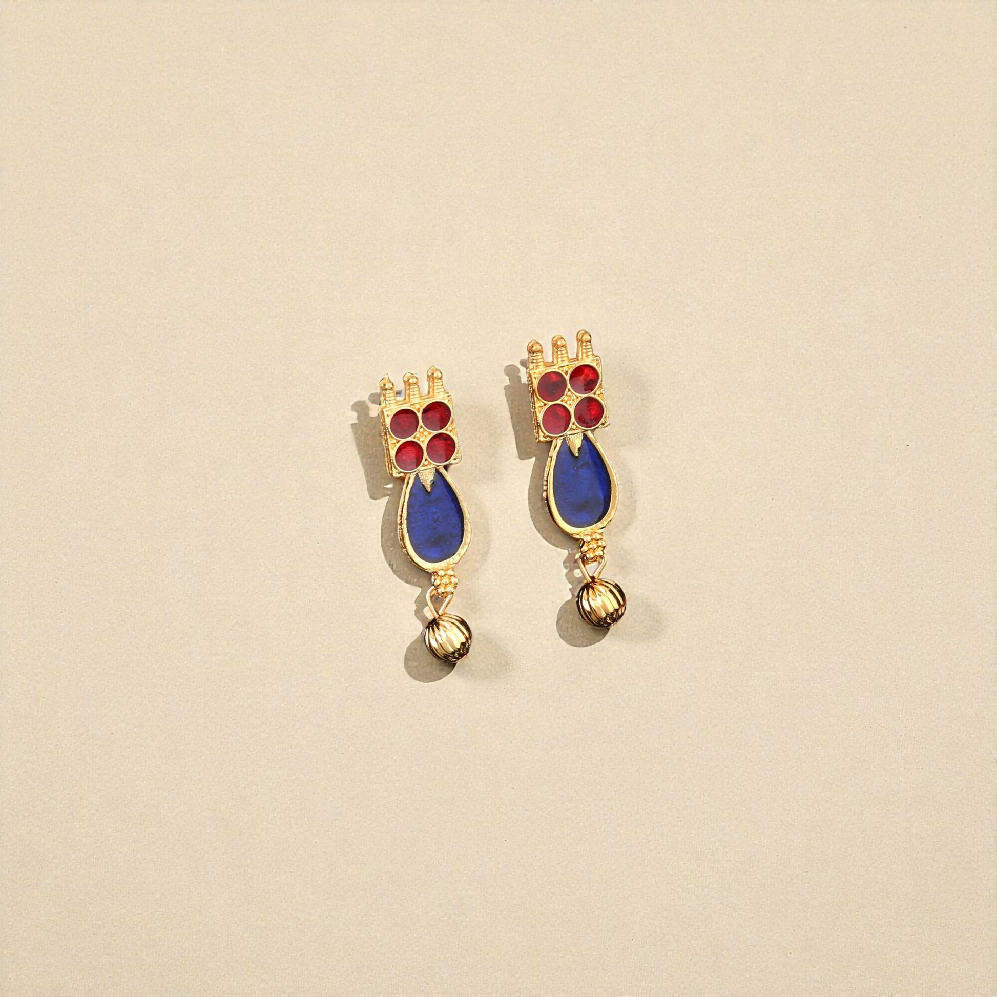 Modern Rose Gold Pave Crystal Teardrop Choker Set