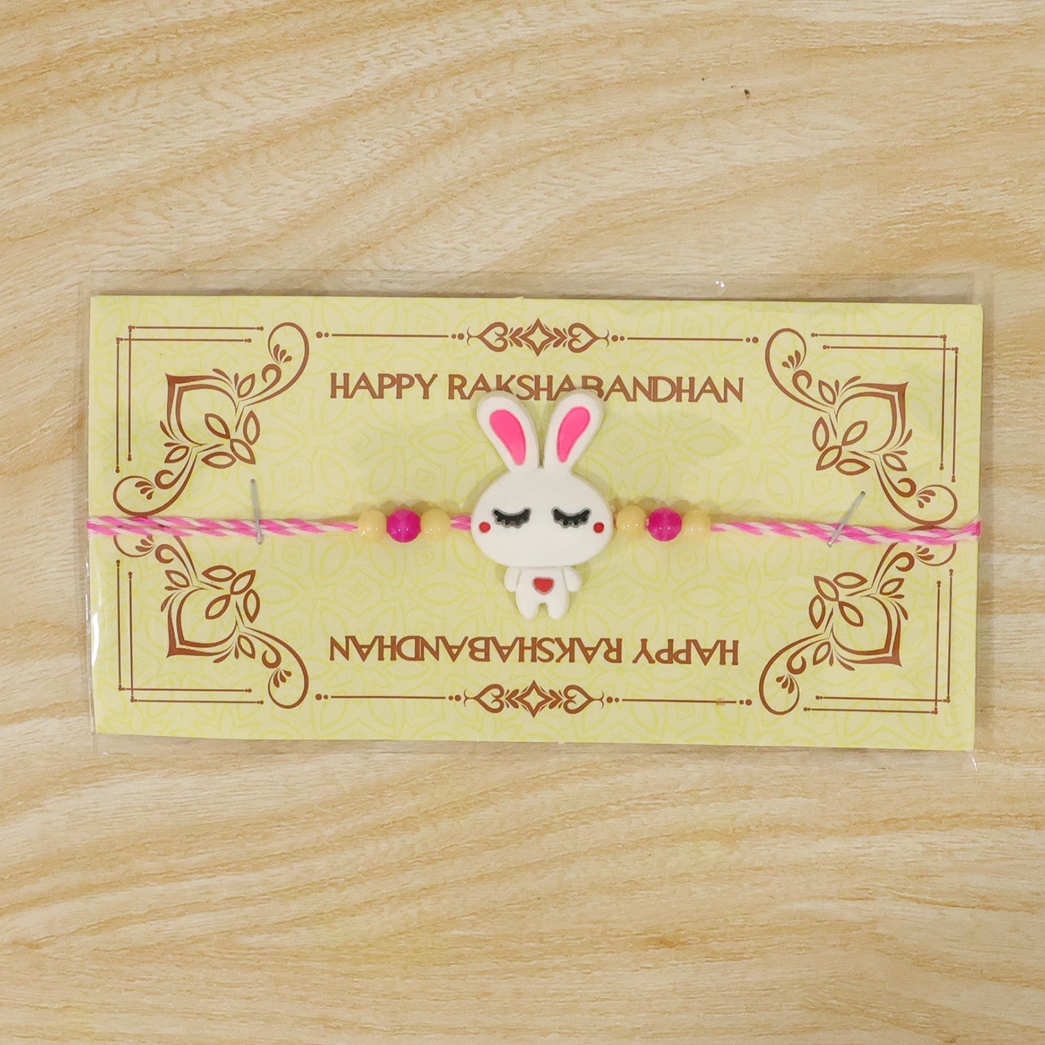 Bunny Character Kids Rakhi Thread Designer for Brother (10pcs)
