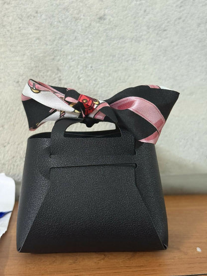 Mini Handheld Bag for Women with Bow Accent | Compact Casual & Gift Purse
