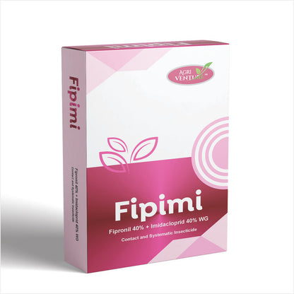 Agriventure FIPIMI ( Fipronil 40% + Imidacloprid 40% WG ) Contact and Systemic Insecticides, Targets White grubs, and other sucking pests.