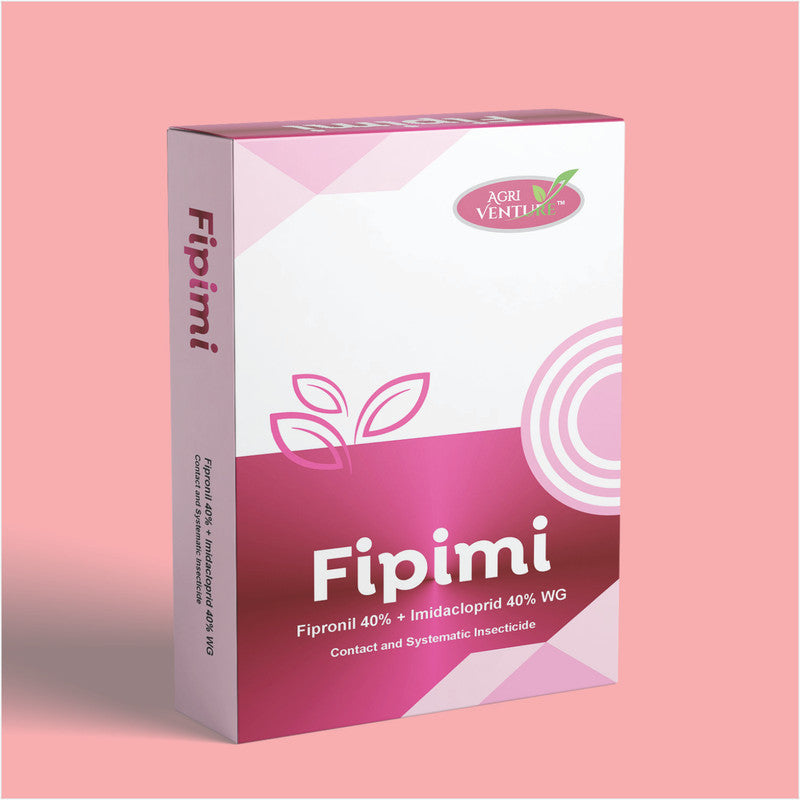 Agriventure FIPIMI ( Fipronil 40% + Imidacloprid 40% WG ) Contact and Systemic Insecticides, Targets White grubs, and other sucking pests.