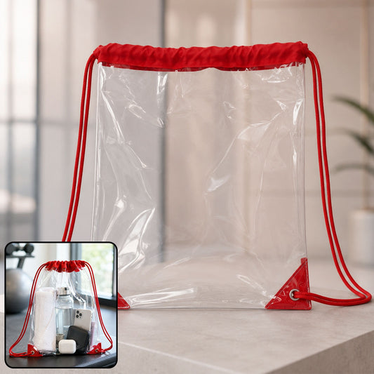 Clear Waterproof Stadium Bag for Gym and Travel
