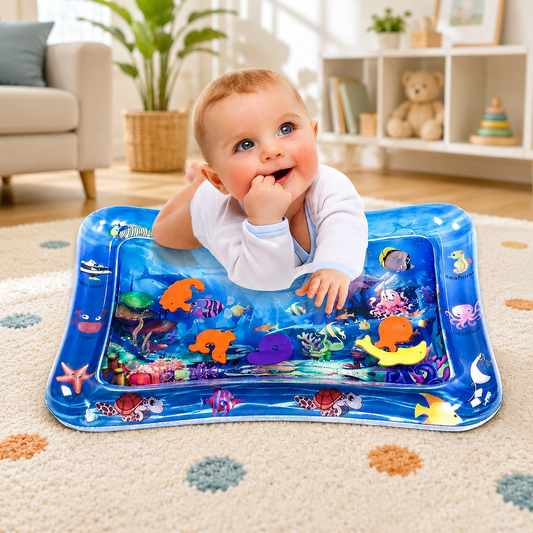 Baby Water Mat – Inflatable Tummy Time Play Mat | Little Learners