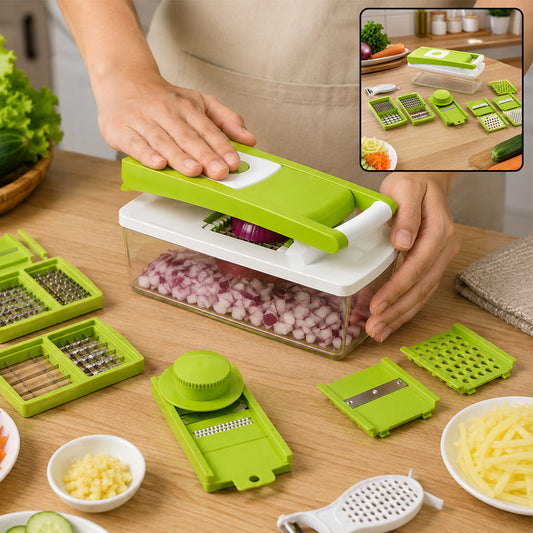Vegetable Dicer – 14-in-1 Multi-functional Chopper | House of Sensation