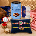 Raksha Bandhan Gift Combo – Krishna Rakhi Assorted Choco 96gm Pack of 6
