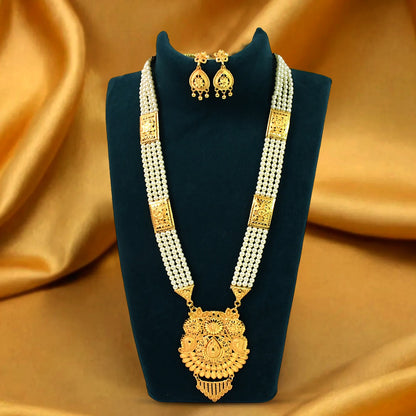 Elegant Moti Necklace – A Timeless Classic