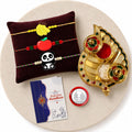 Fruit, Kids Multicolor Rakhi for Brother & Bhaiya with Leaf Shape | Pack of 7
