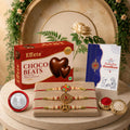 Rakhi for Brother with Chocolate Beats 32gm - Raksha Bandhan Gift Set, Pack of 7