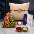 Rakhi for Brother with 10pcs Assorted Treats - Raksha Bandhan Gift Set, Pack of 5
