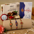 Rakhi Gift for Brother – Peacock Shape Raksha Bandhan Set