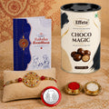 Raksha Bandhan Gift Combo with Standing Ganesha Rakhi for Brother
