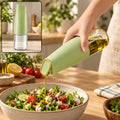 Oil Dispenser 500ml – Auto Open Lid, Non-Drip Bottle | Own Hydrate