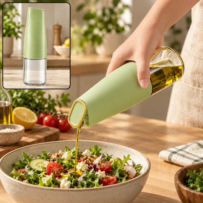 Oil Dispenser 500ml – Auto Open Lid, Non-Drip Bottle | Own Hydrate