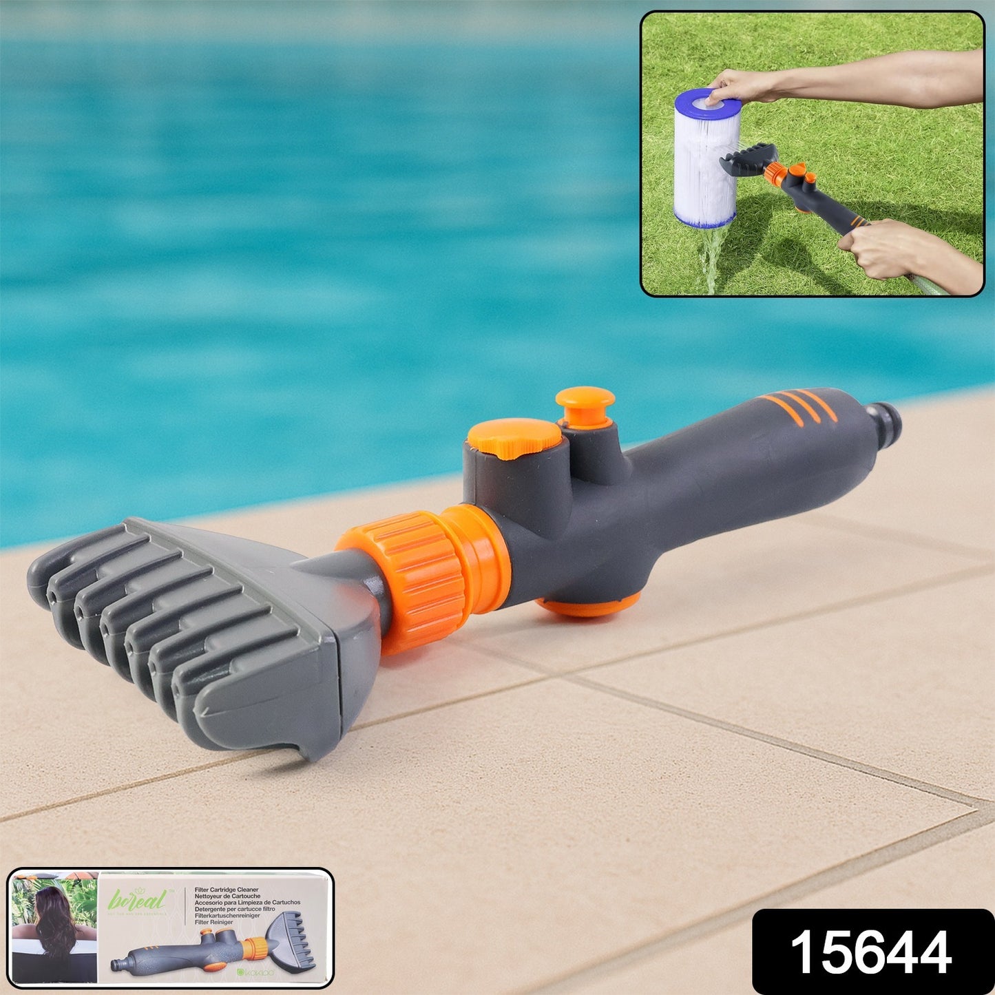 High-Pressure Pool Filter Cartridge Cleaner Nozzle (1 Pc)