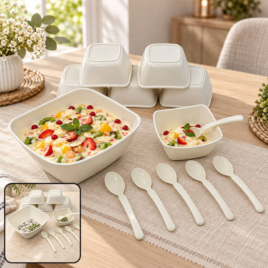 Pudding Serving Set – 13 Pc Cutlery for Desserts | Storenzo