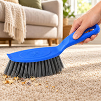Handheld Carpet Cleaning Brush with Long Handle and Dense Bristles (1 Pc)
