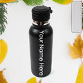 Insulated Stainless Steel Water Bottle – Customizable 650 ML | CustomSpot