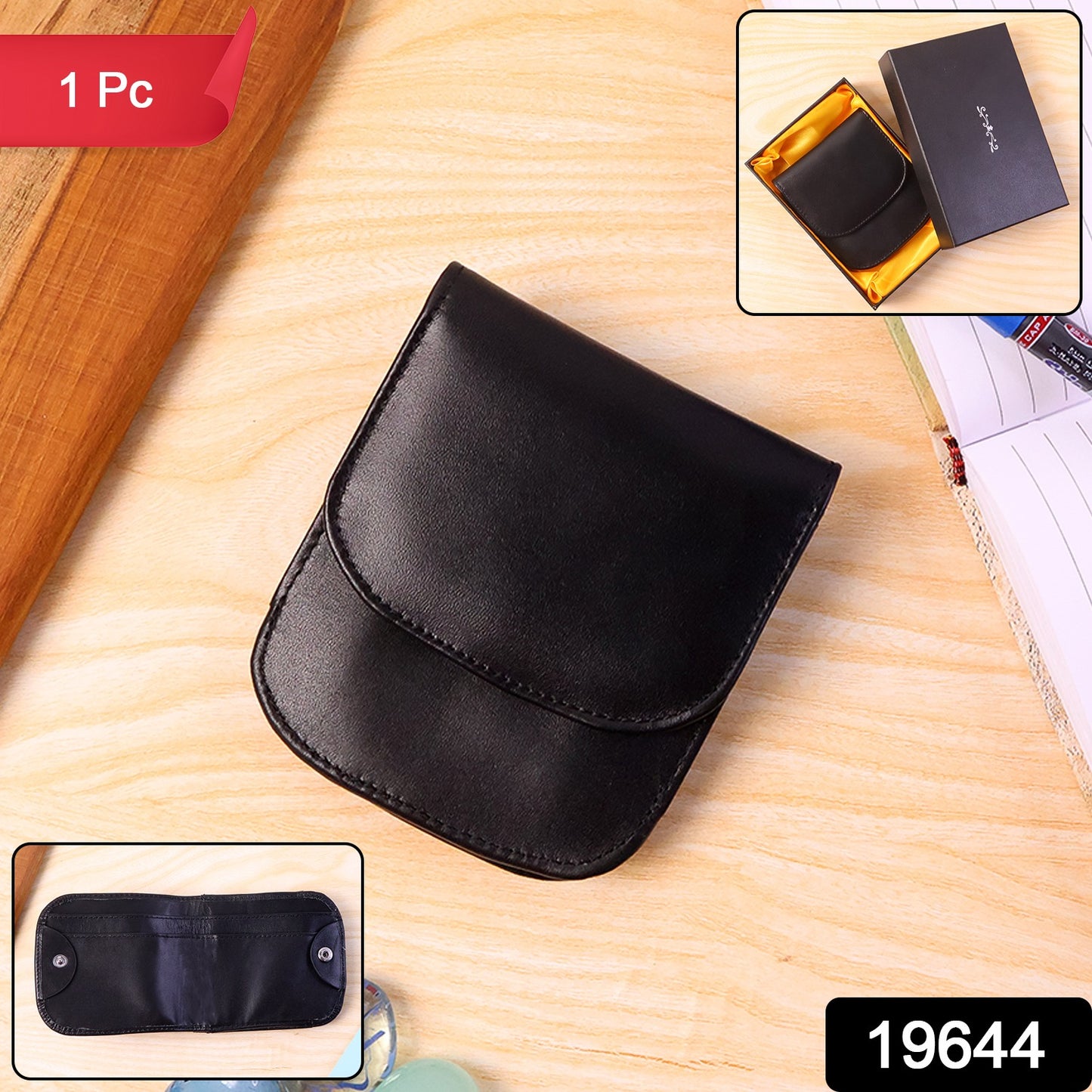 Premium travel wallet pouch with multiple compartments