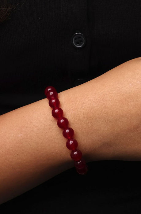 Earth Gems Ruby Stone Bracelet (1 Pc)