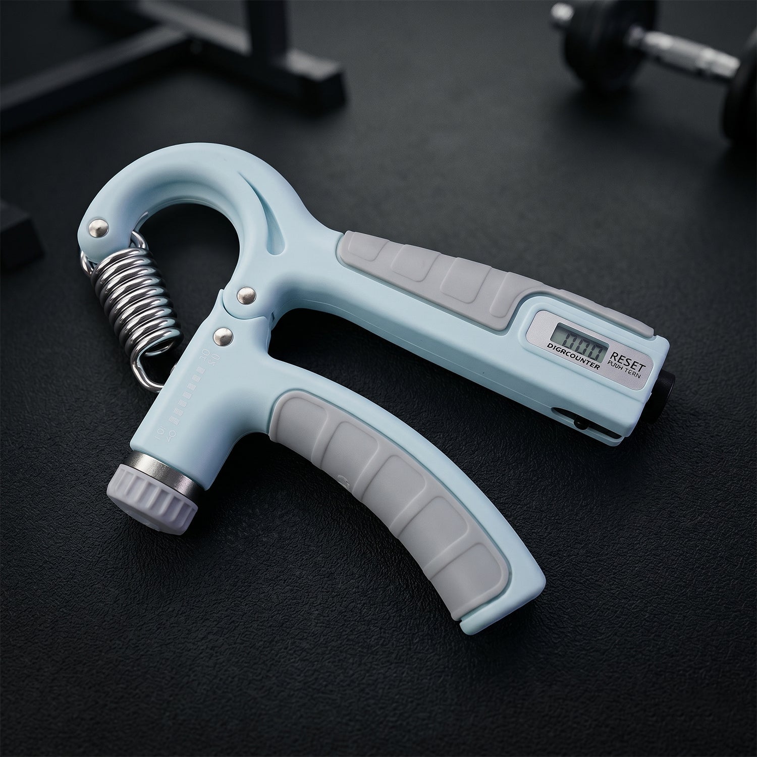 Gym Hand Exerciser Equipment Adjustable Hand Grip Strengthener for Forearm (1 Pc)