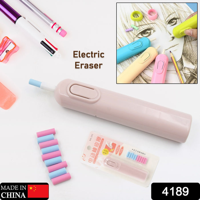 Electric Rotary Eraser for Art Sketching and Homework Correction