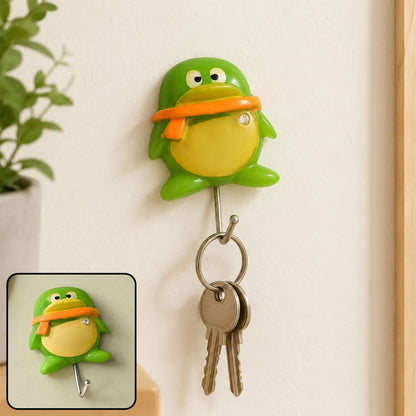 Self-Adhesive Wall Hooks – Multipurpose Frog Design | GlimmerHome