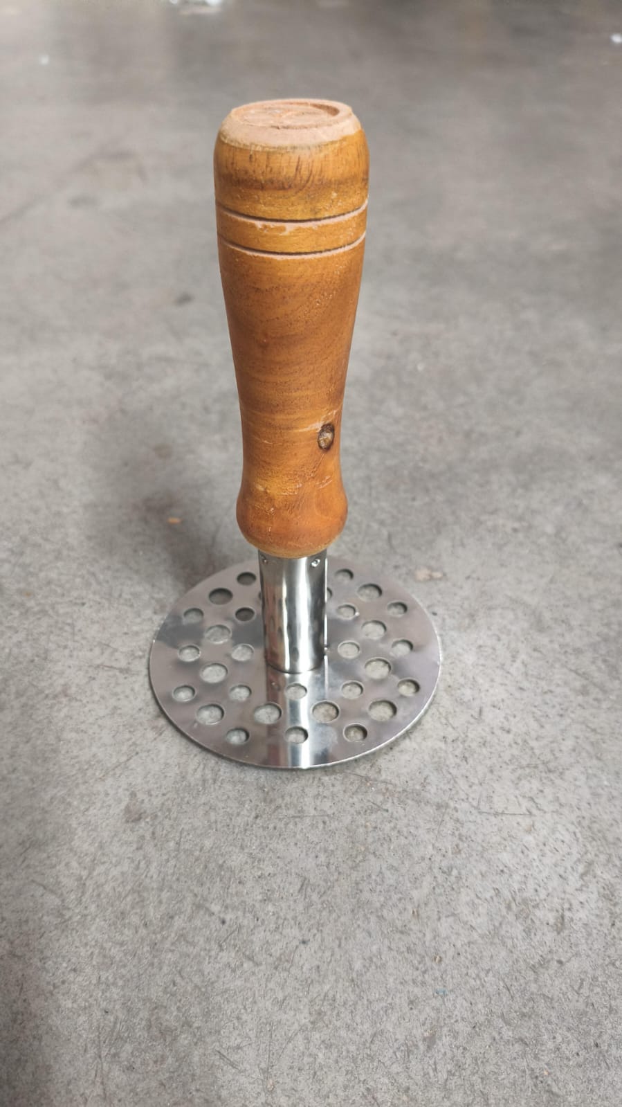 Paubhaji Masher – Ergonomic Stainless Steel | GripChef