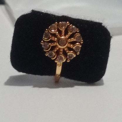 Jewellery product: Rose gold flower nose stud for daily and special occasions