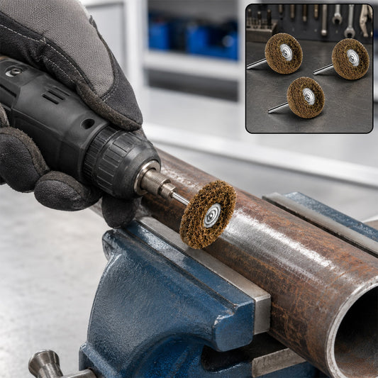 Abrasive Buffing Wheel Set – 3mm Shank for Rotary Tools | Wagtail