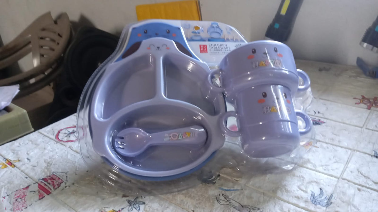 Baby Feeding Set For Kids And Toddlers (7 pcs set)