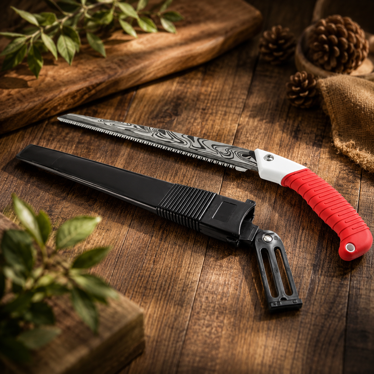 Hand Pruning Saw – Sharp Tree Branch Cutter | XcelCraft