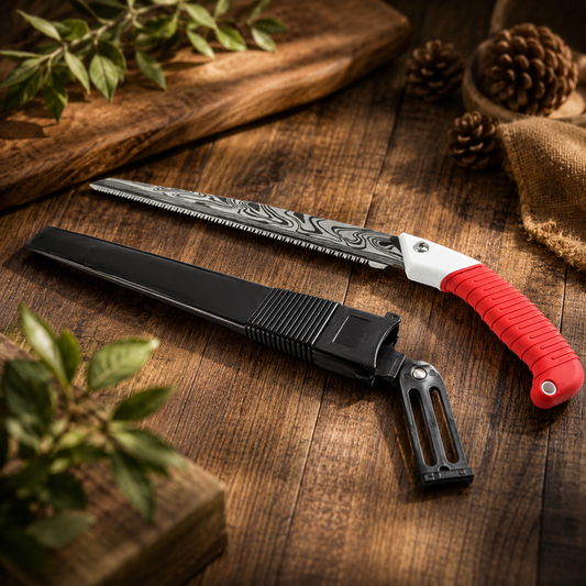 Hand Pruning Saw – Sharp Tree Branch Cutter | XcelCraft