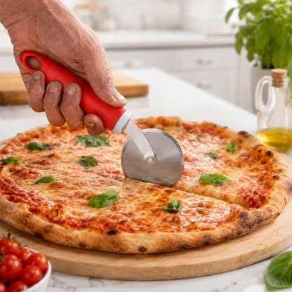 Pizza Cutter Wheel – Stainless Steel & Plastic Grip | Ganesh